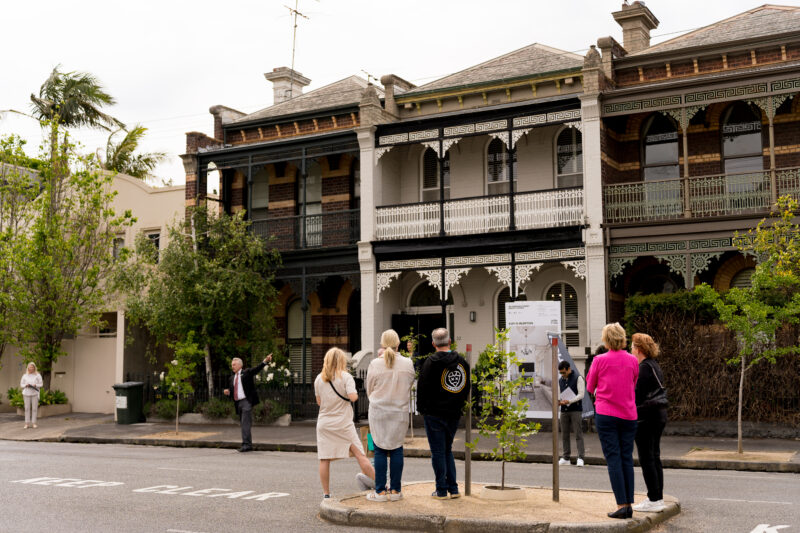 Auction in South Yarra